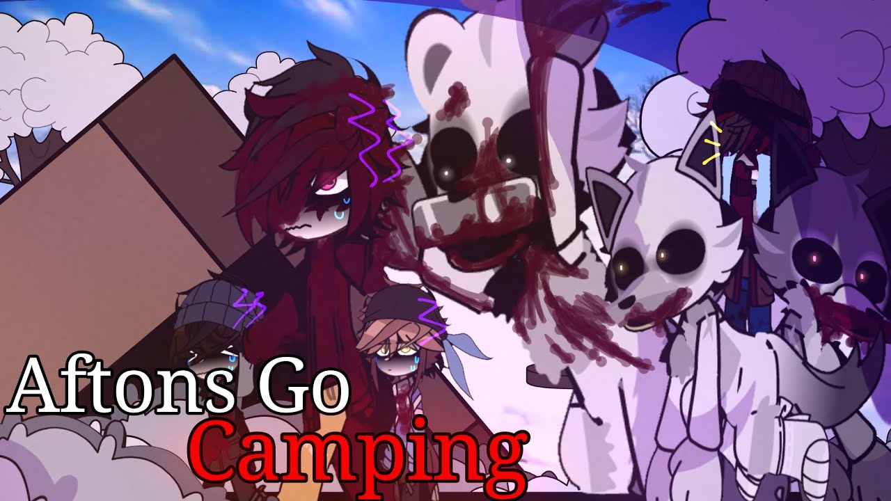 Aftons Are Forced To Go Camping // Gacha Club // Afton Family // FNAF