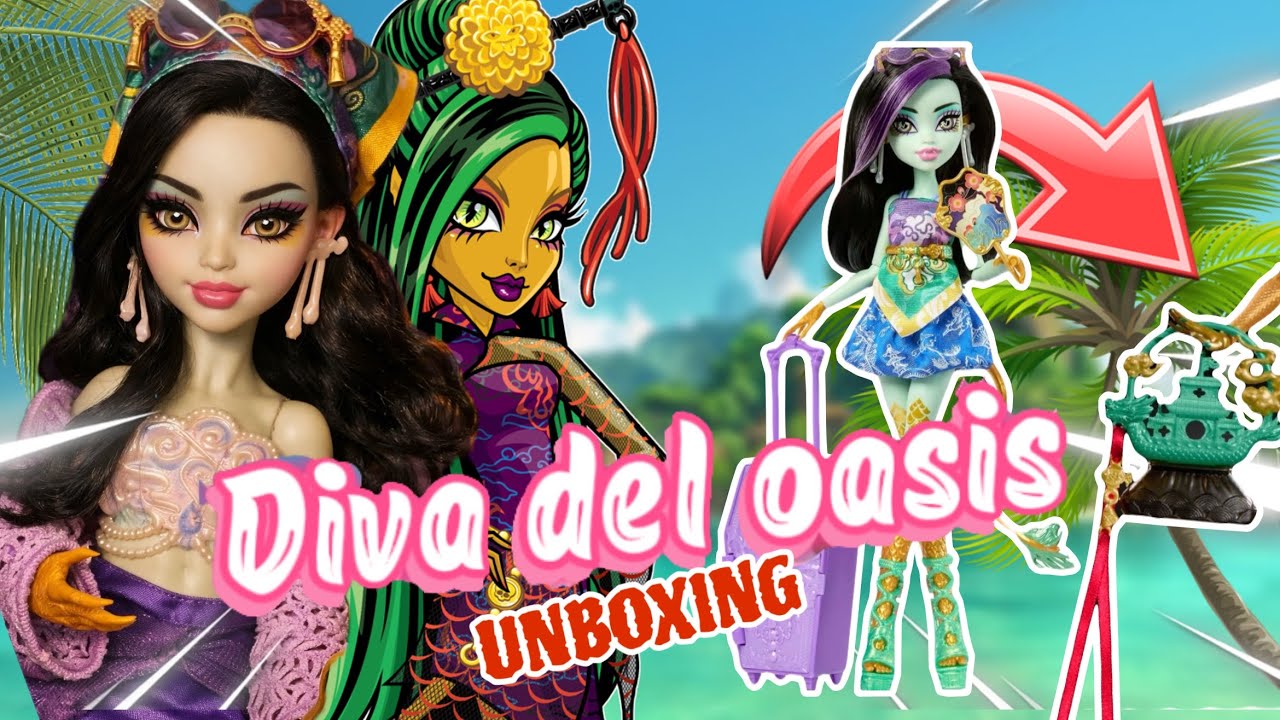 LA MUÑECA CON MÁS ACCESORIOS DE MONSTER HIGH G3 😍💜 #unboxing #monsterhigh #monsterhigh2023 #troublex
