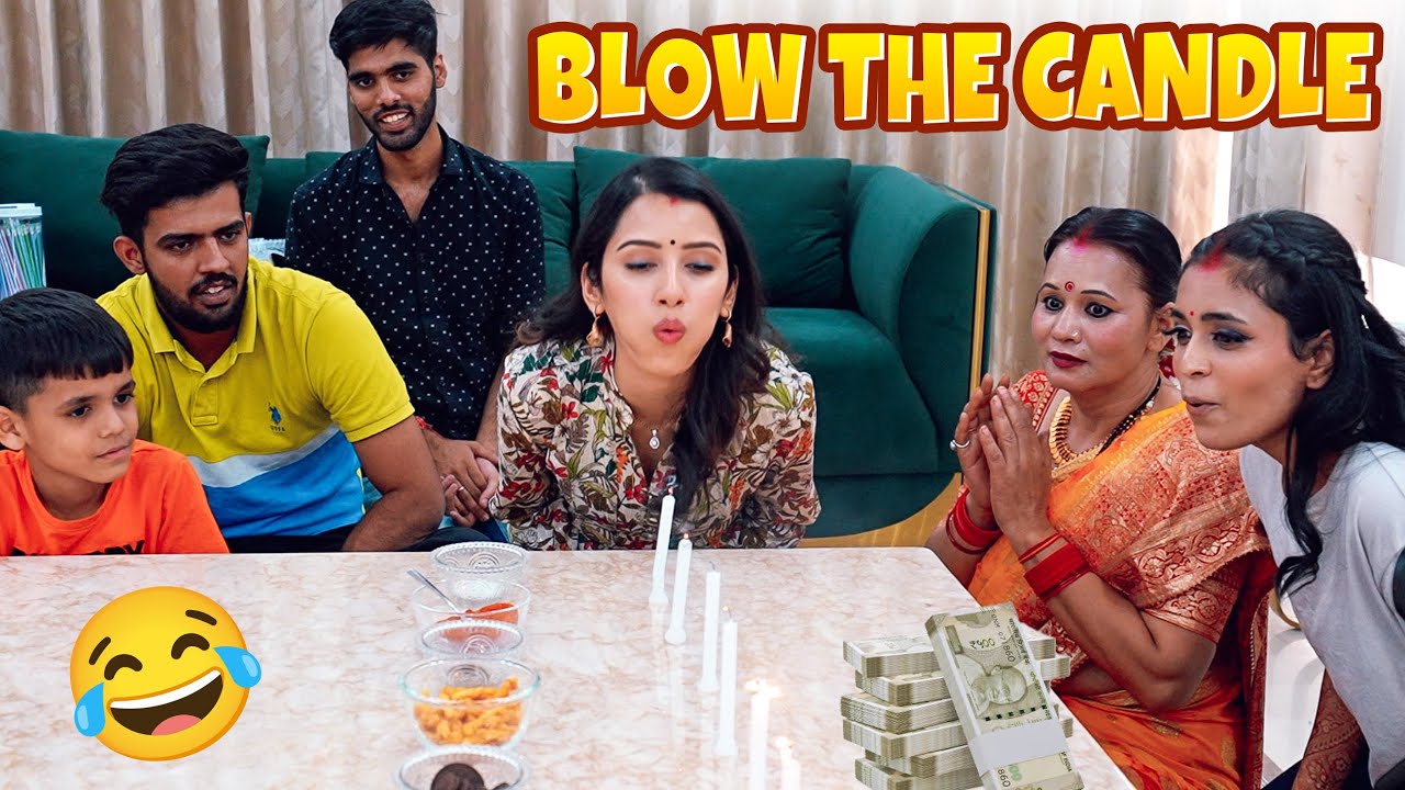 Blow the Candle Challenge | Ek Phoonk Se Sabko Hila Diya!