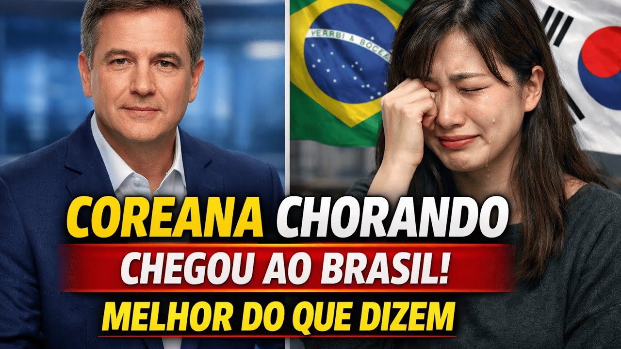 Coreana abandonou a “perfeição” de seu país, e CHOROU ao chegar ao Brasil: “É melhor do que dizem”!