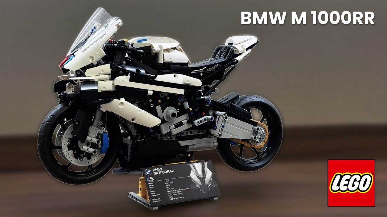 Unboxing BMW M 1000RR - LEGO Technic 42130 POV & Timelapse