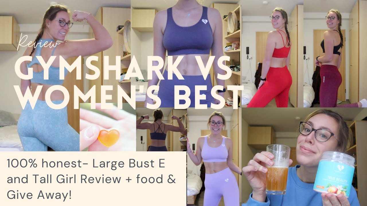 Gymshark vs Women's Best Review! 🤩 Larger Bust + Tall struggles