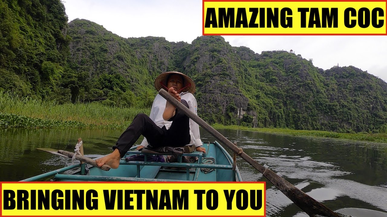 Tam Coc Boat Ride | Tam Coc Rowing Boat Cave Ride