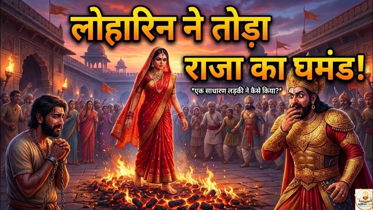 ​👑 घमंडी राजा को  करारा जवाब! जब एक लोहार की पत्नी ने राजा का घमंड तोड़ा! , फिर क्या हुआ?#hindistory