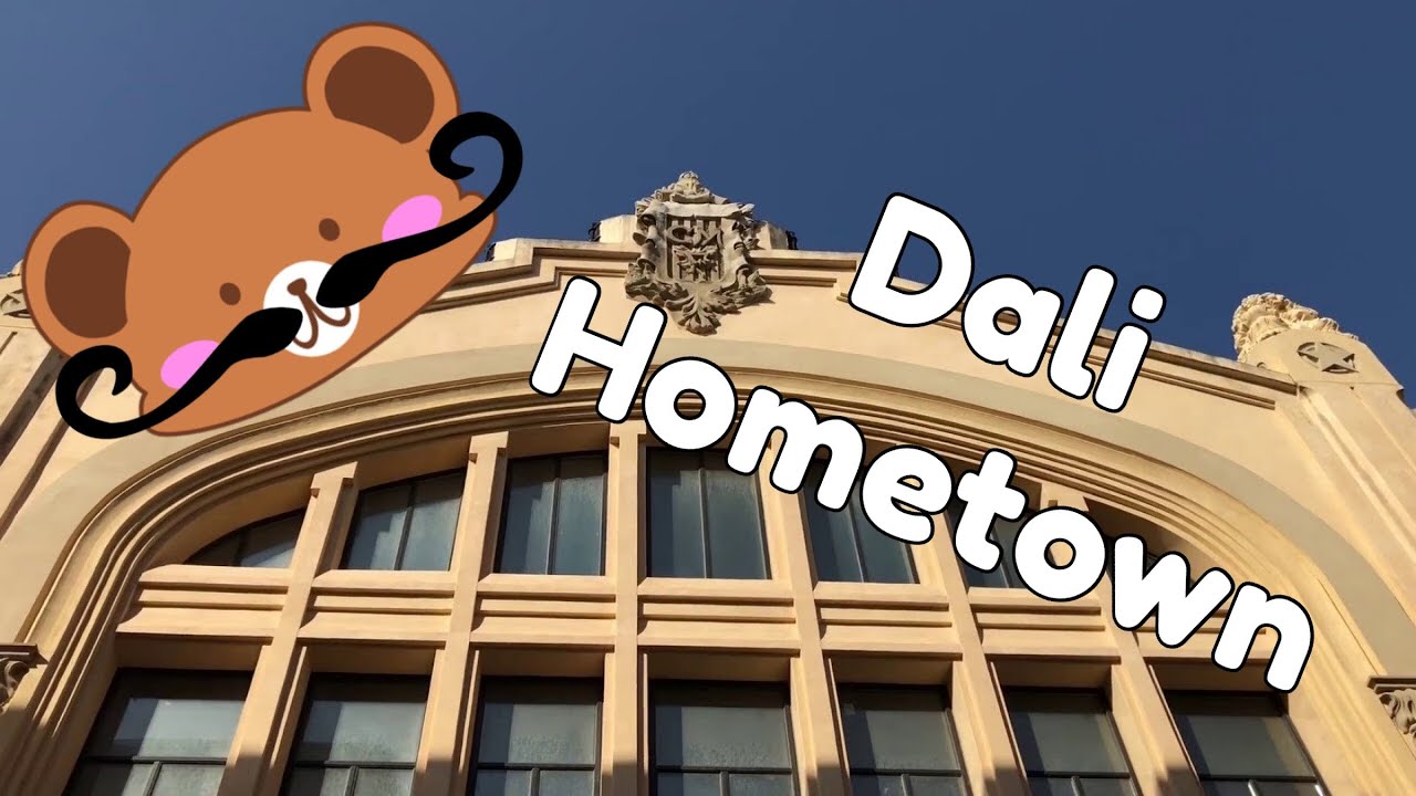🎨Relaxing Walking in Dali's City, Figueres🎭 | Soothing City Sounds