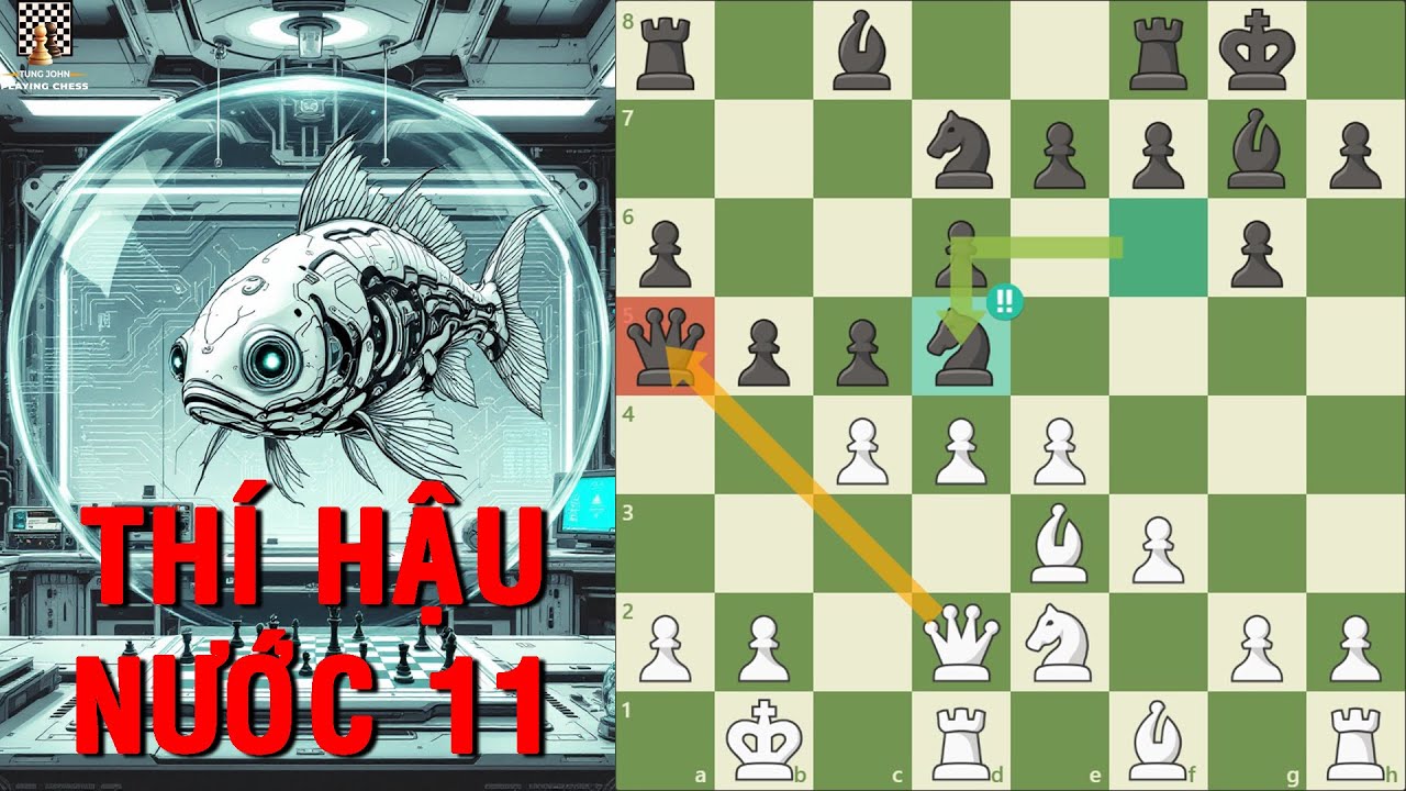 Stockfish Bá Đạo Thí Hậu Nước Thứ 11 Trong Sự Ngỡ Ngàng Của Leela Chess Zero - TungJohn