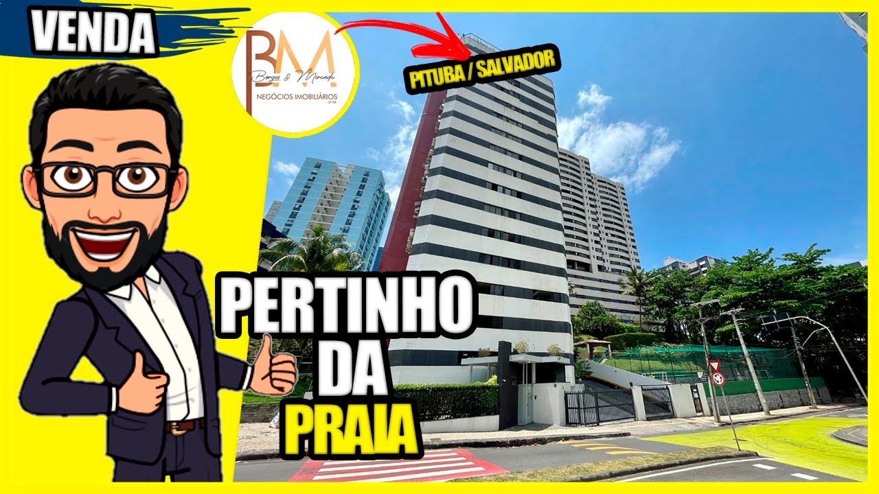UM APARTAMENTO A POUCOS METROS DA PRAIA! PITUBA - SALVADOR/ BA
