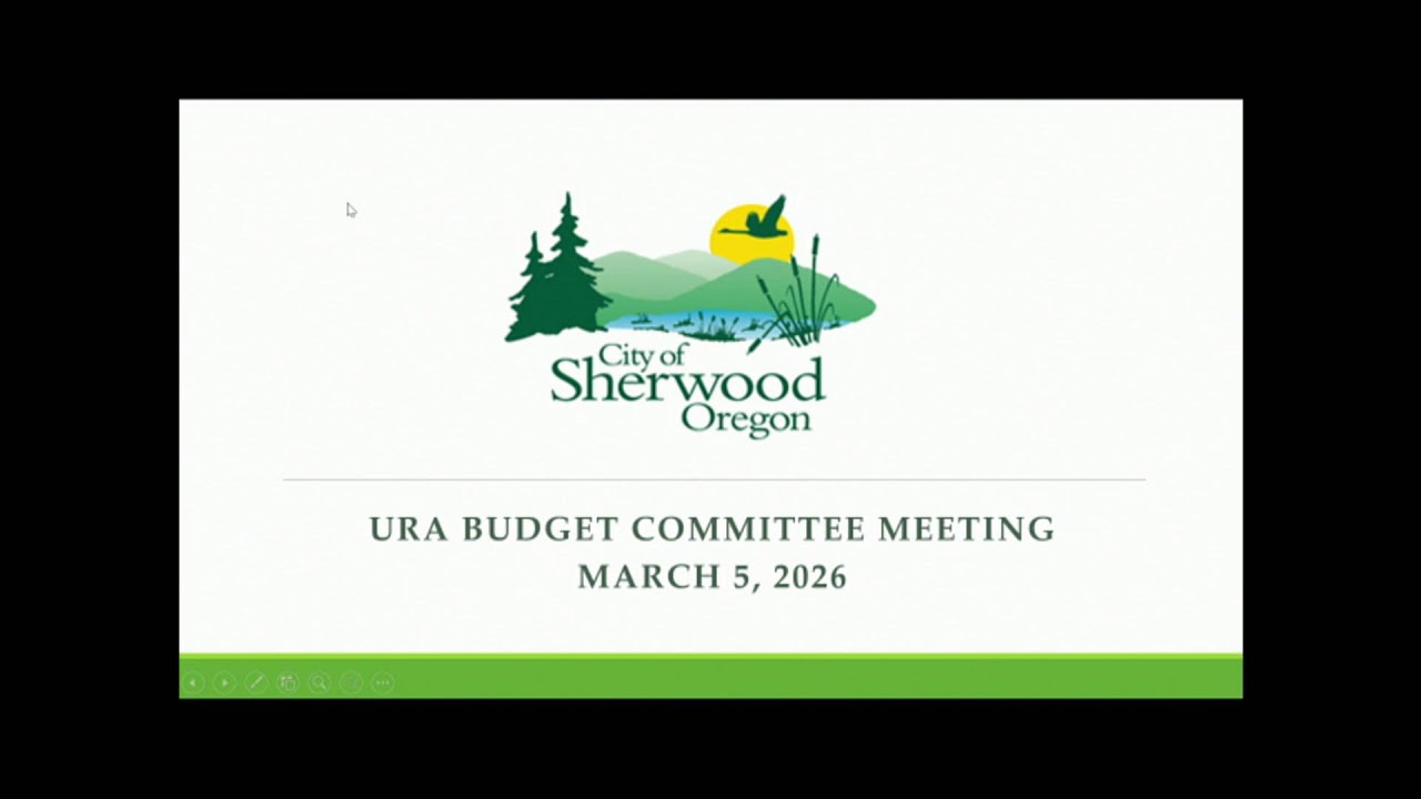 Sherwood Budget Committee - March 5, 2026