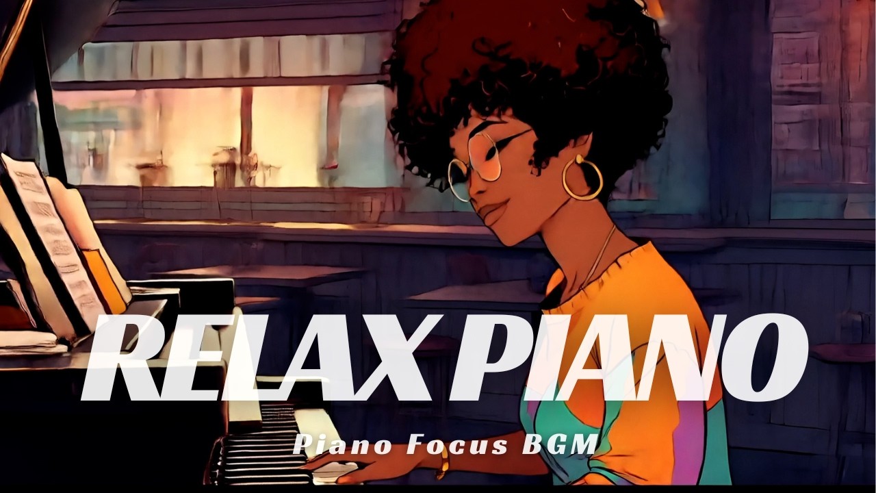 Groovy Piano Night | Relax Piano BGM | Soft Jazz Piano for Work & Study