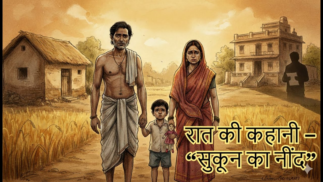 खेतों में लहराती फसलें पूरे गांव की शान थी। https://youtu.be/teeiEy6Mvac