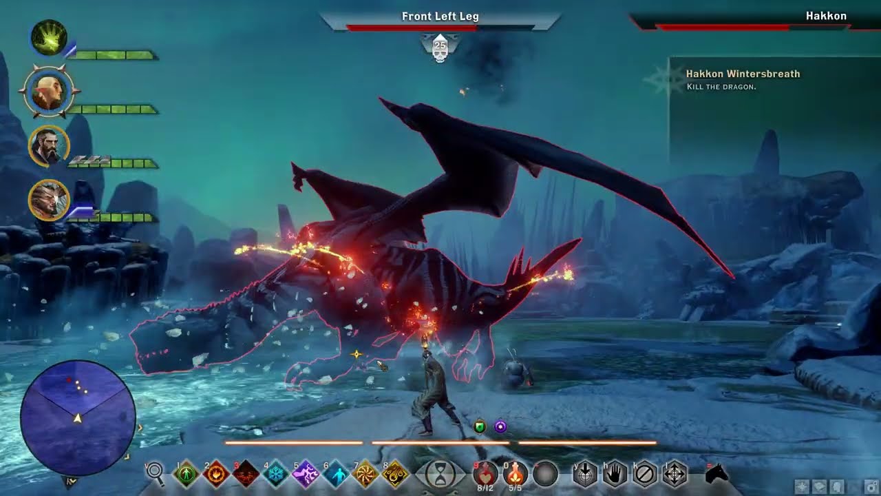 Hakkon - Level 25 Dragon - 11th Dragon Fight #dragonageinquisition #dai