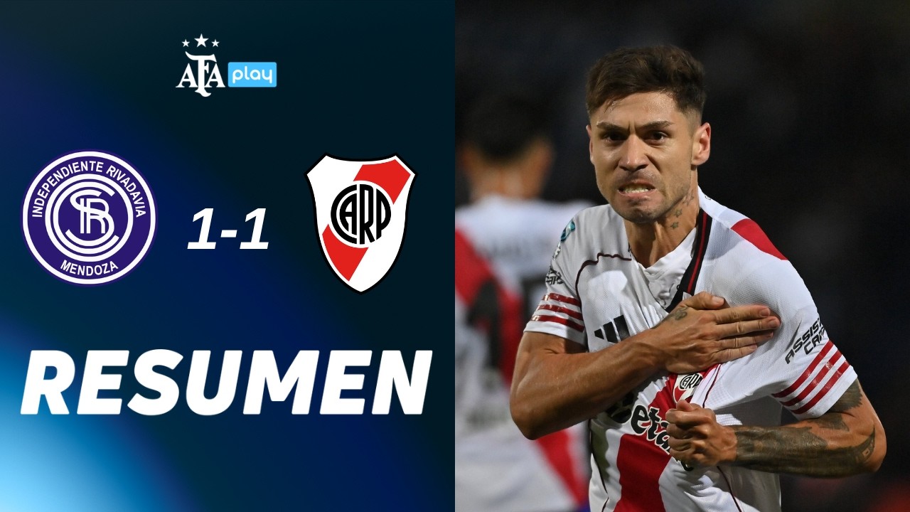 A LA ESPERA DE COUDET, RIVER EMPATO EN MENDOZA| #TorneoApertura2026 | RESUMEN | Fecha 8