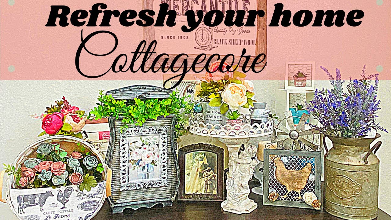 COTTAGECORE  DIYS / FARMHOUSE  DIYS / HOW TO THRIFT FOR RESALE /      Upcycle  #cottagecore