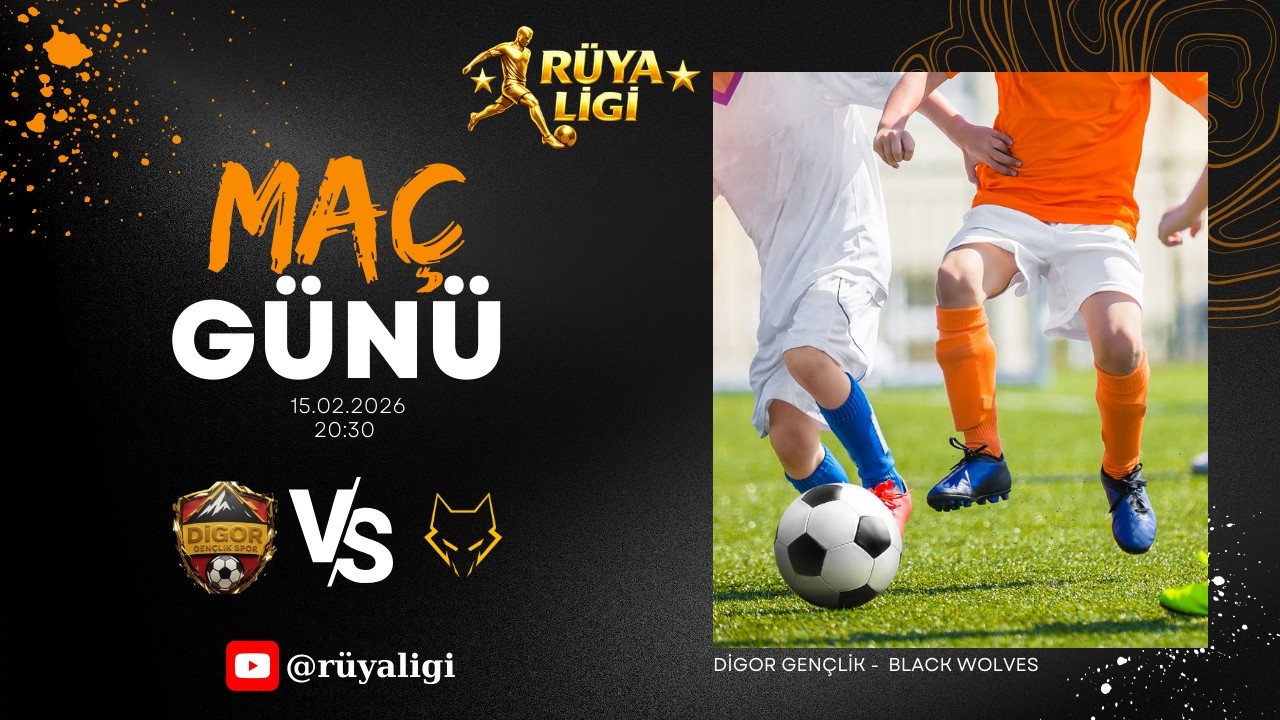 DİGOR GENÇLİK  -  BLACK WOLVES Karşılaşması CANLI