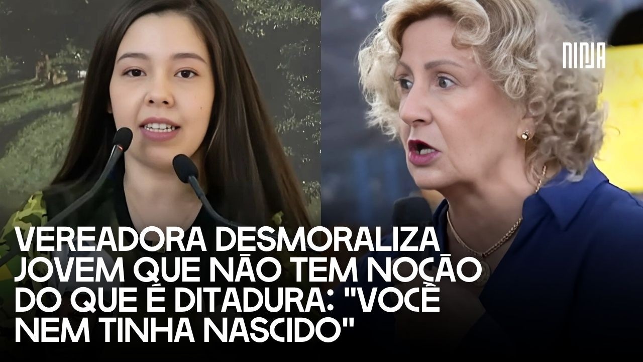 🔥Viralizou!🔥Vereadora da época da Ditadura Militar confronta jovem por exaltar Bolsonaro em Sorocaba