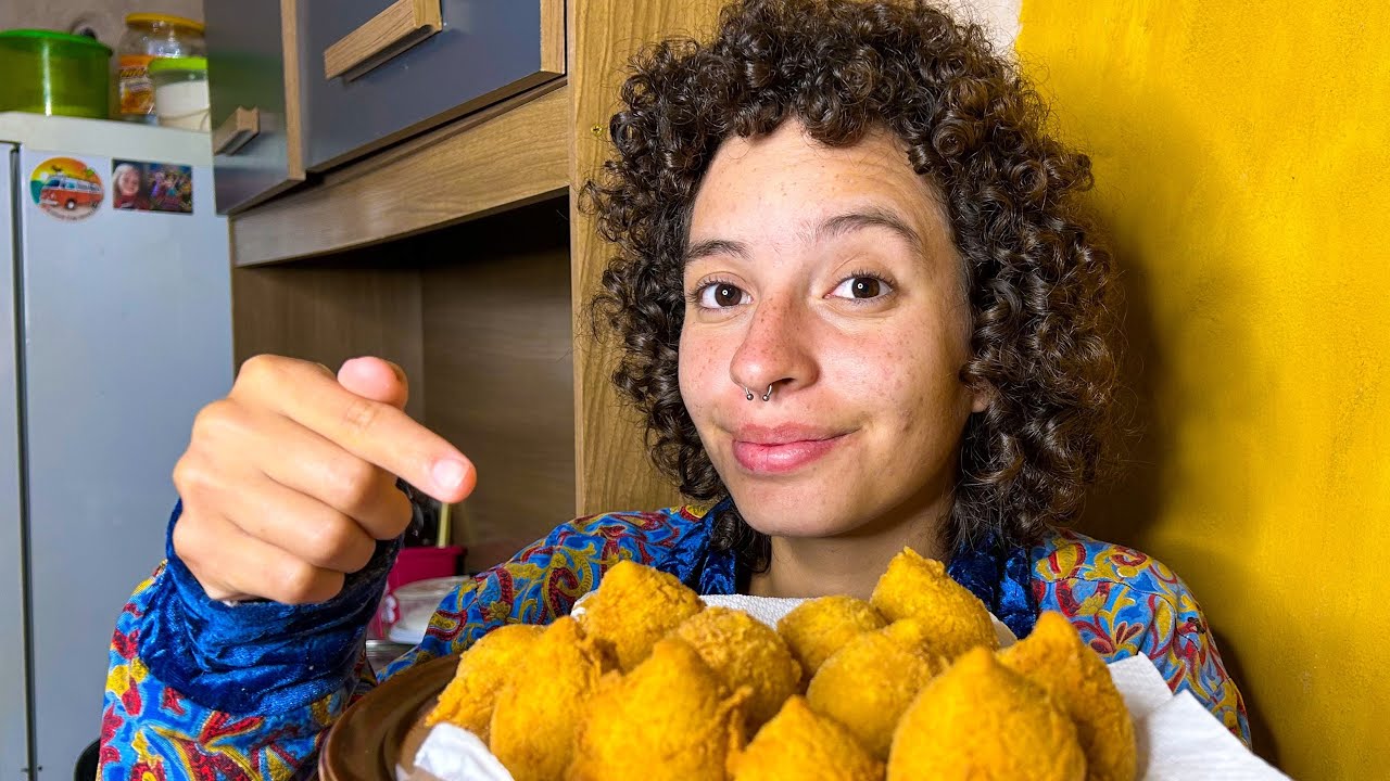 Fizemos COXINHA VEGANA | Diretamente da Roça de São Thomé das Letras