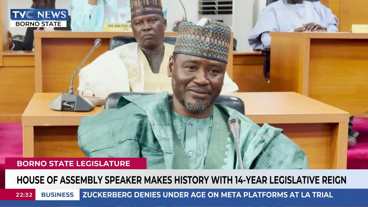 Borno Speaker Marks 14 Years In Office, Makes History As Longest Serving In Nigeria