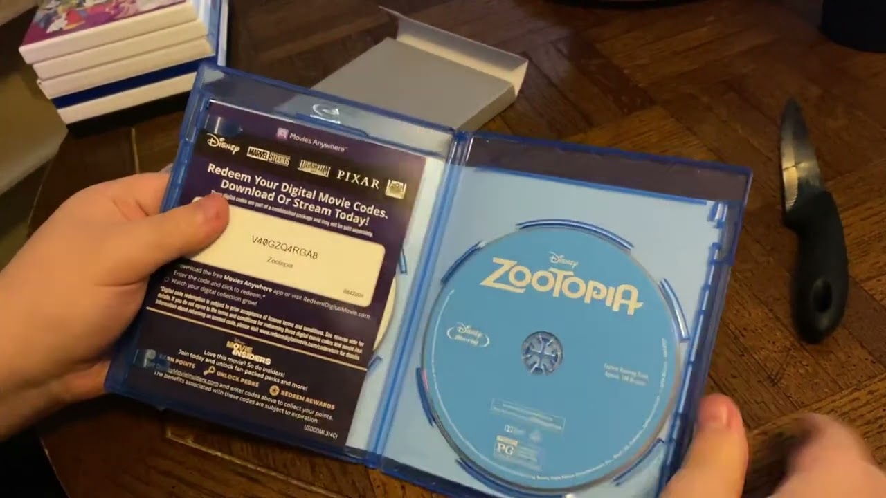 Zootopia Disney 100 Edition (Walmart Exclusive) Blu-ray Unboxing