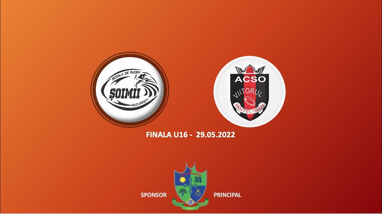 ACS Soimii Dinamo - ACSOV Pantelimon - Finala Under 16 - Rugby DNJ