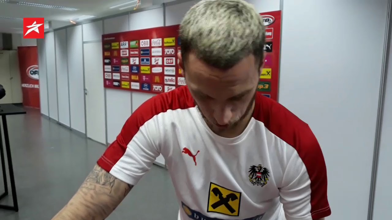 Marko Arnautovic nakon meca Austrija - Bosna i Hercegovina