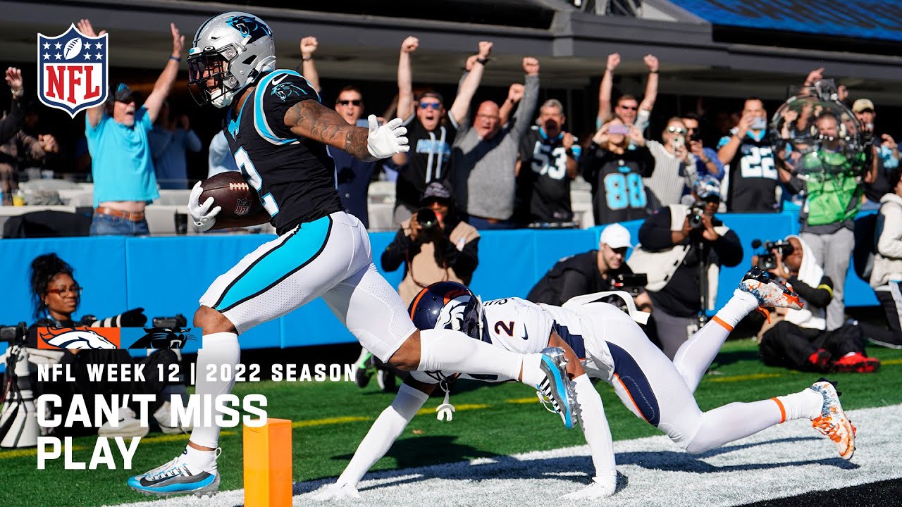 D.J. Moore Finds a way to Get Open for a Panthers TD!