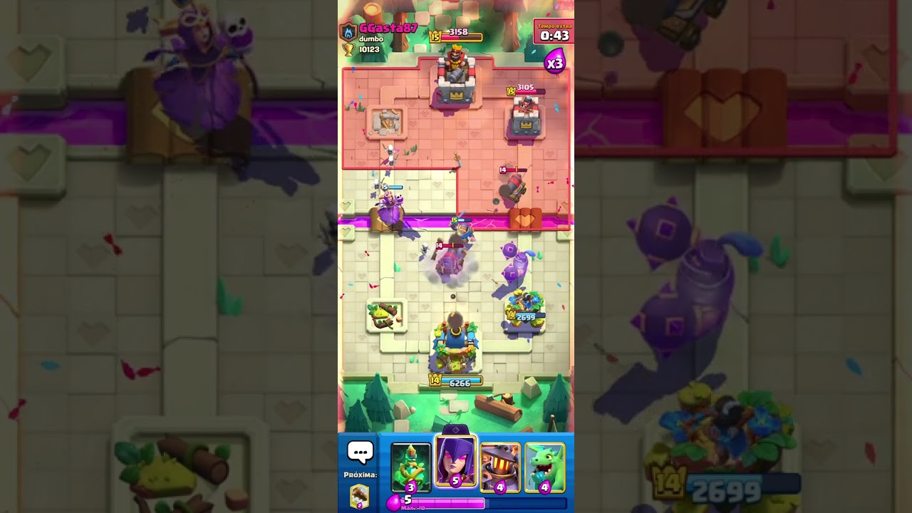 JOGANDO UM CLASH ROYALE NA MADRUGDA 2/1 DUAS VITÓRIAS E UMA DERROTA 