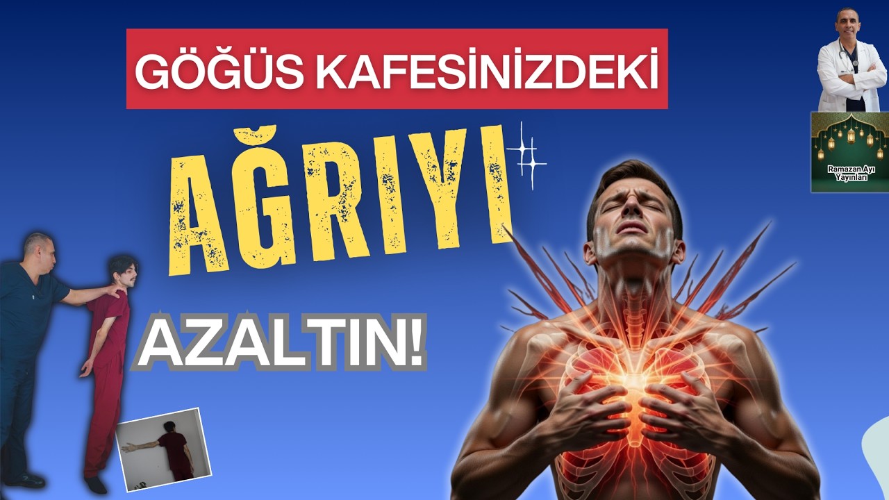 Göğüs Kafesinizdeki Ağrıyı Azaltın! #göğüs #agri #uygulama #egzersiz #osteopati #kemiksağlığı