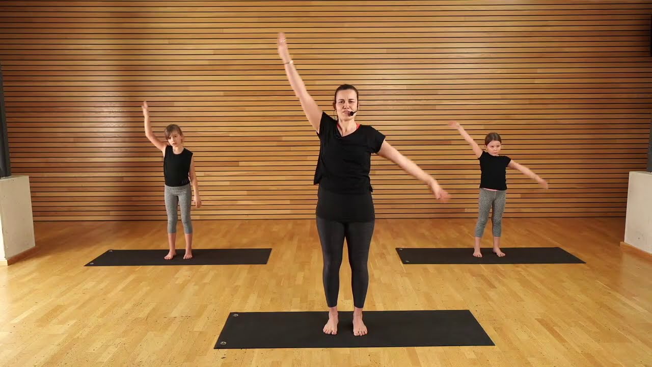 PILATES mit Kindern ♥ Vol.1 mit Jana & Kids  ♥ / 30 Minuten // VERSO Home Workout
