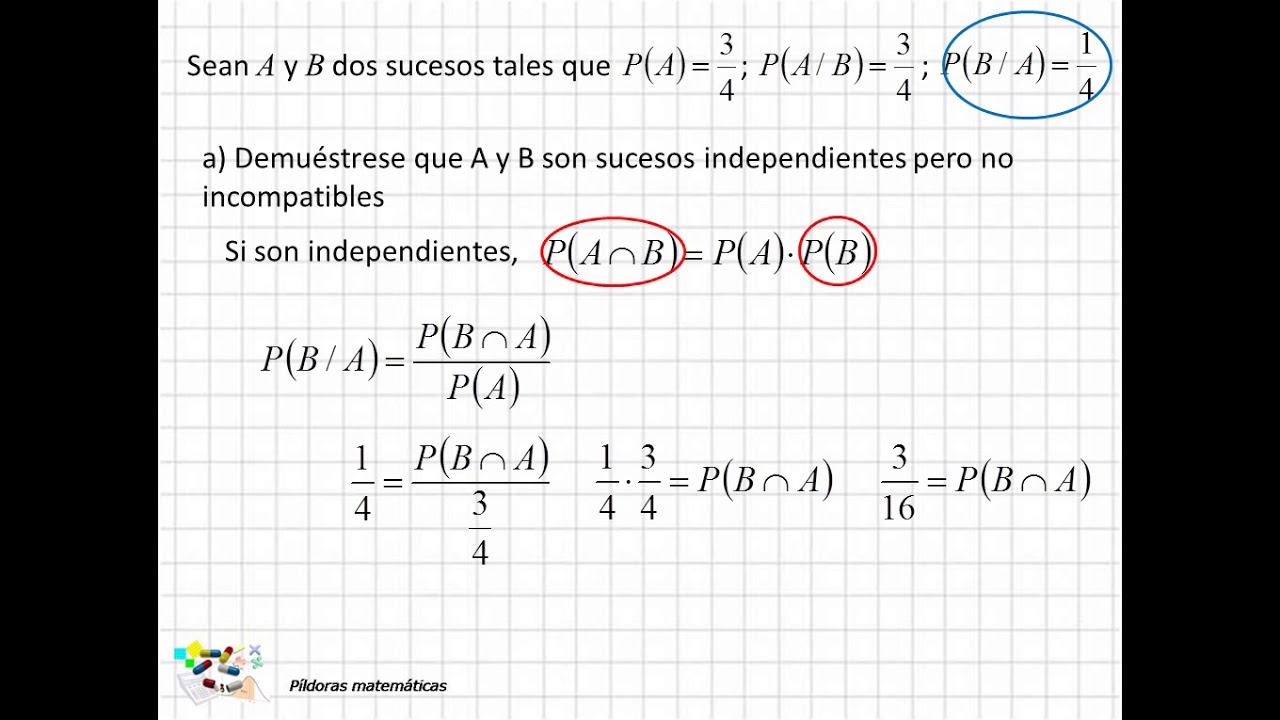 17 Problemas de probabilidad con fórmulas II