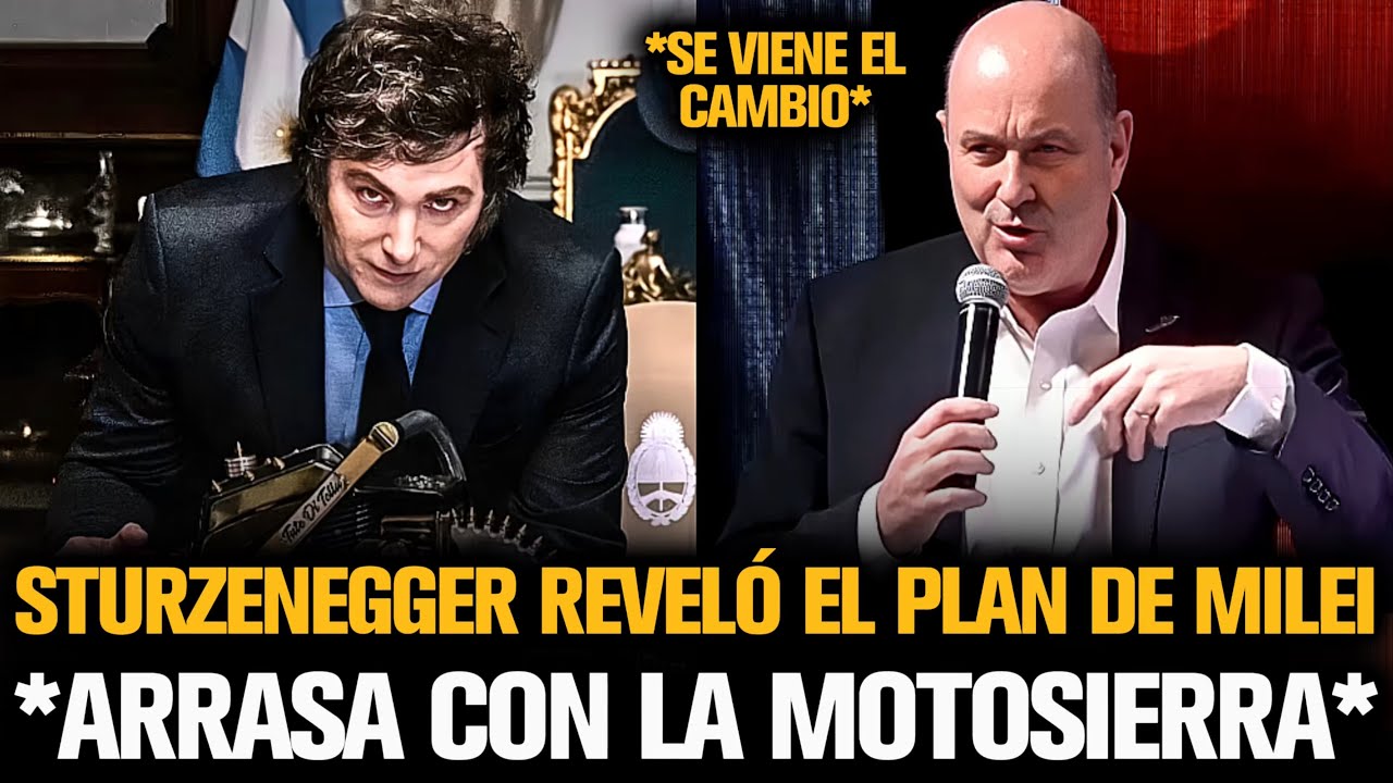 STURZENEGGER REVELÓ EL PLAN DE MILEI CON LA MOTOSIERRA PARA CAMBIAR ARGENTINA