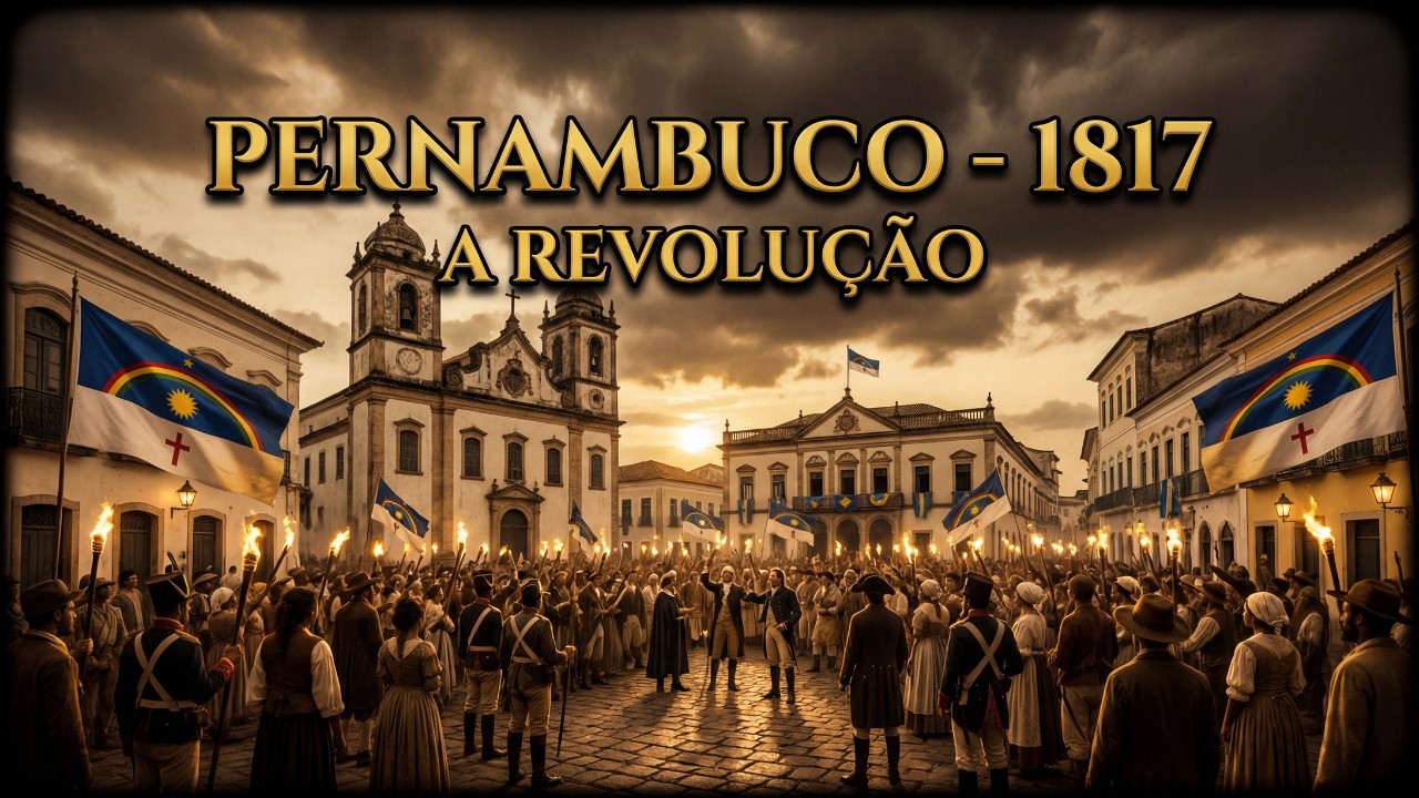 A Revolução Pernambucana de 1817 (Reconstrução por IA)
