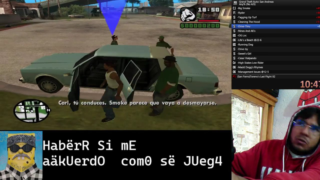 Este video NO es un SPEEDrun | Gta Sa Any% (No AJS) Los Santos - 1/4 San Fierro