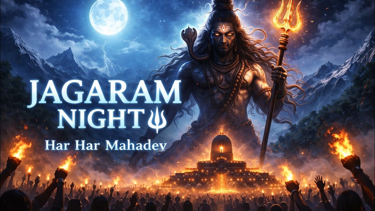 Jagaram Night 🔱 Har Har Mahadev | Maha Shivaratri Special Song 2026 🔥