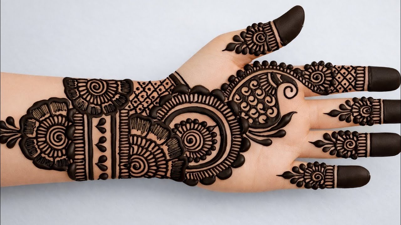Trending Simple Front Hand Mehndi Design। Letest Mehndi Design । Mehandi Design । Bridal Mehndi 