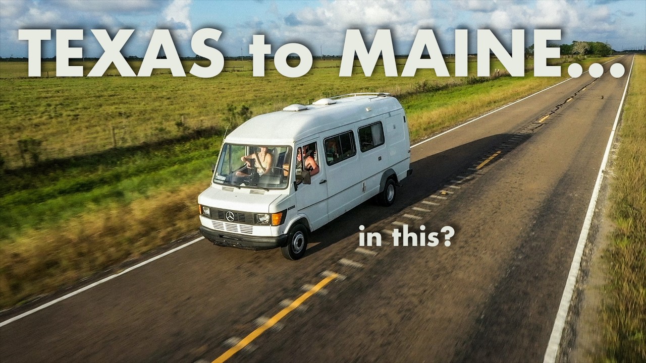 My Van’s SLOW 2,000 Mile Return to Maine | Classic Mercedes Camper
