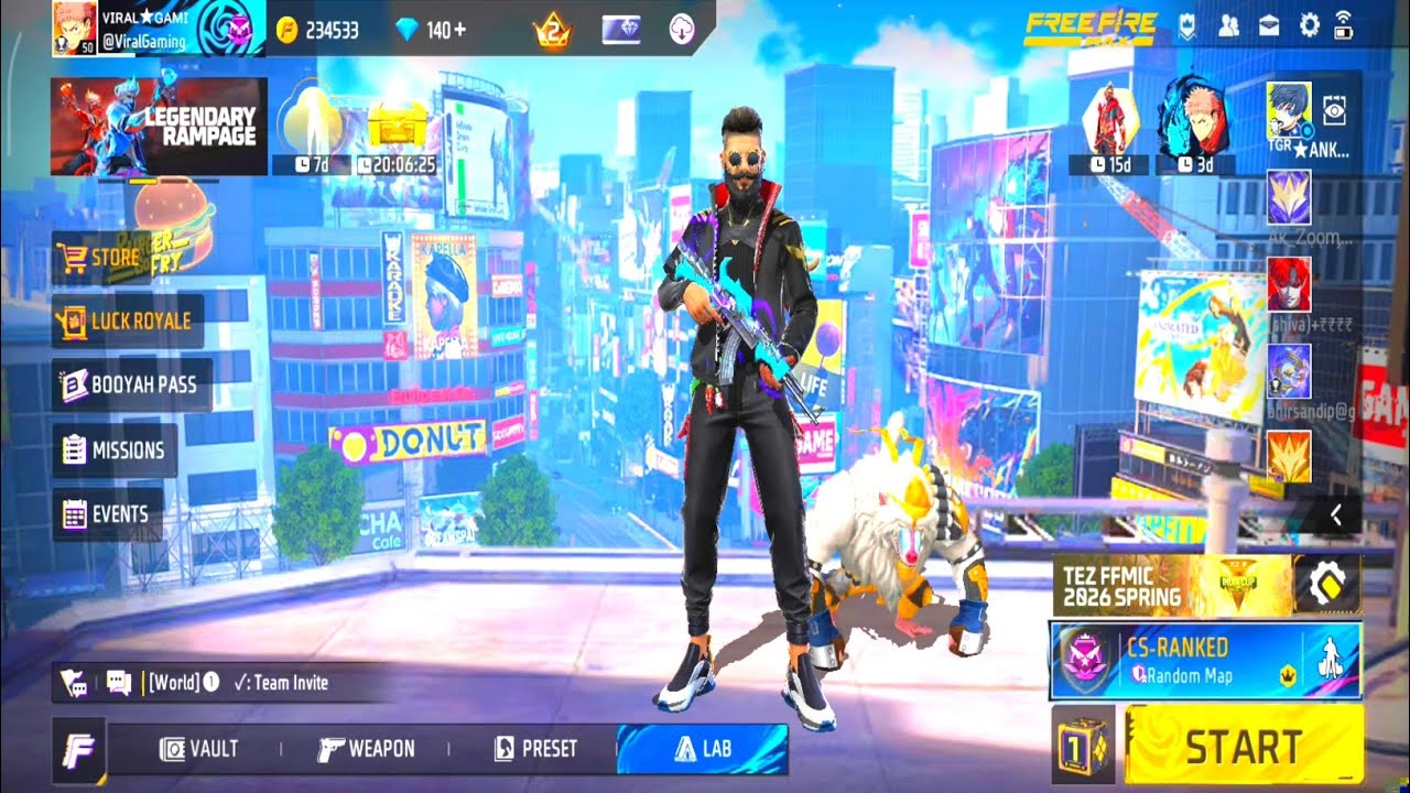 WIN EVERY CLASH SQUAD RANK IN FREE FIRE 😍 || @Viral_Gaming_2004 #viral #freefire 