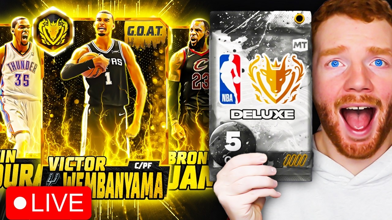 Opening Packs Until I Pull EVERY G.O.A.T. Card!