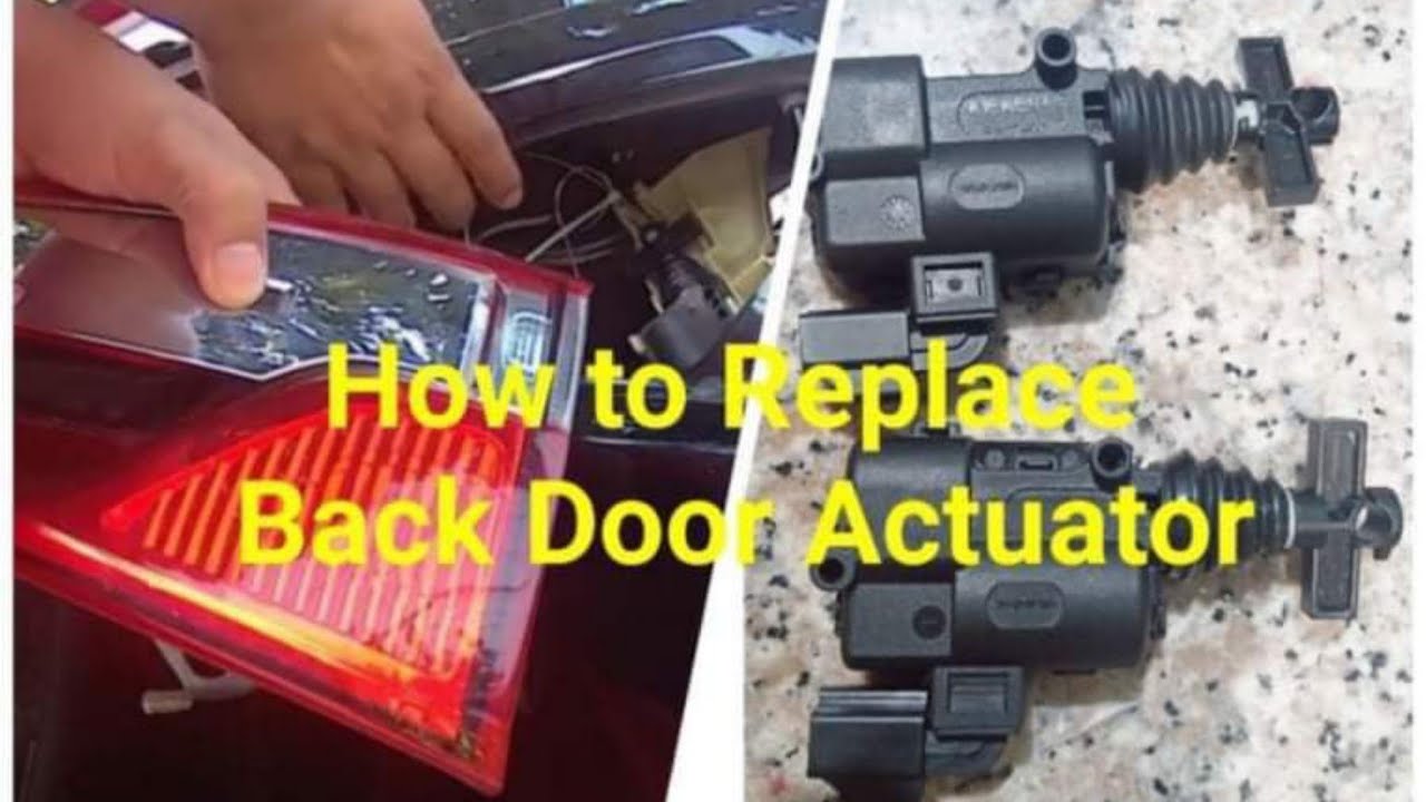 HOW TO REPLACE REAR DOOR ACTUATOR #FORD #ecosport