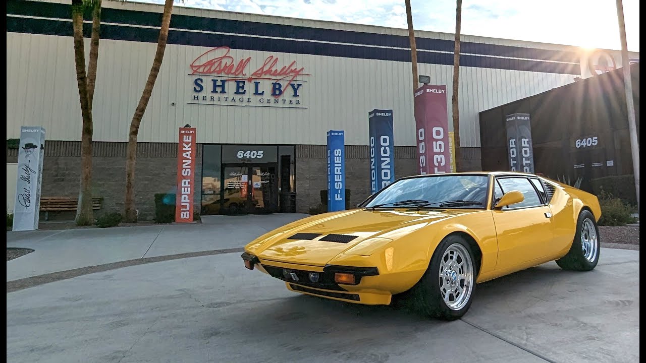 1972 De Tomaso Pantera - ONLINE AUTOMOTIVE MUSEUM