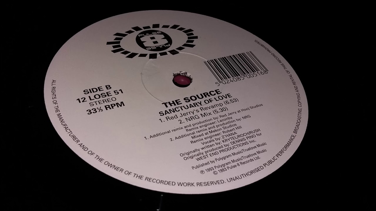 The Source - Sanctuary Of Love (NRG Mix)