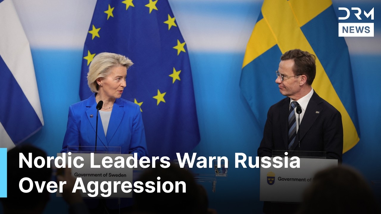FULL PRESSER: EU, Denmark, Finland, Sweden, Norway & Iceland Unite , Vow to Support Ukraine | AC1G
