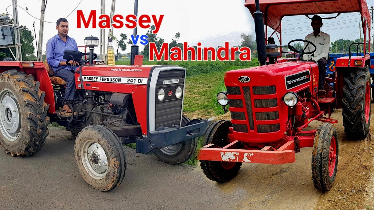 डीजल ज्यादा कौन खाता है, [Mahindra Ms475] Vs [Massey241]