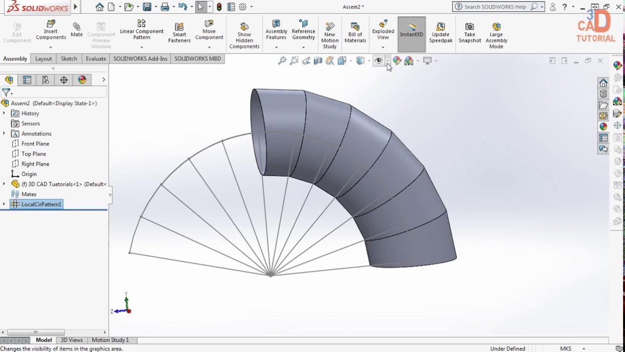 Sheet metal Elbow design in 10 min , with foll proof manufacturing  -solidworks