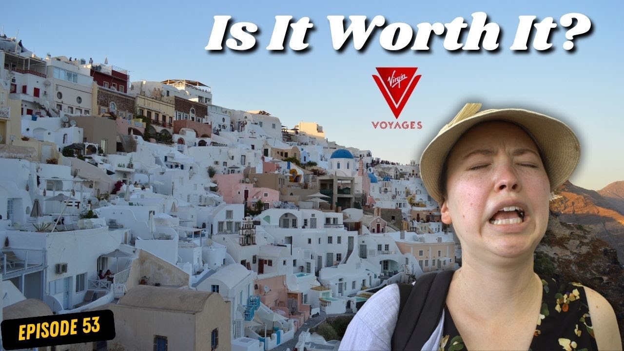 Is Santorini Worth It? Fira, Oia, & Virgin Voyages Rockstar Status Review! 🇬🇷✨