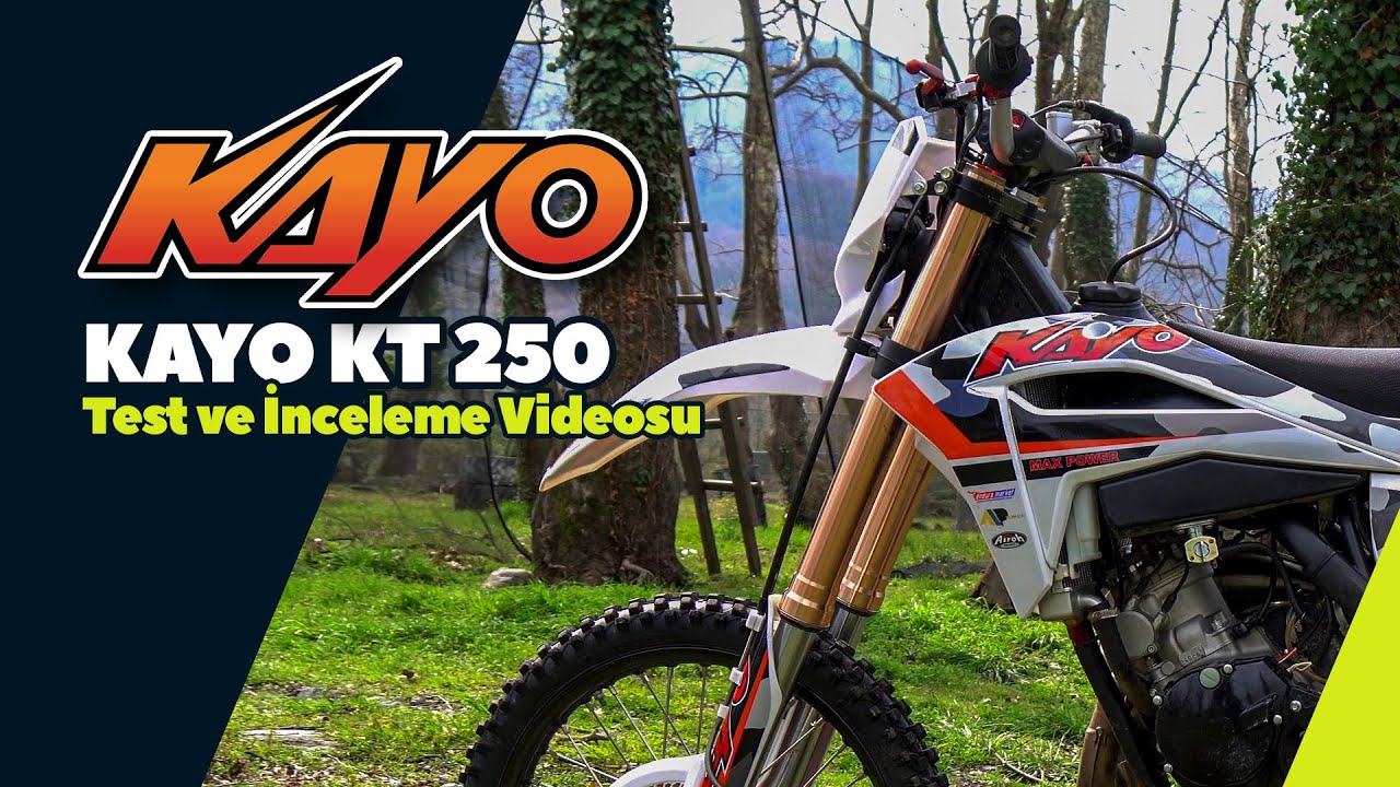 2021 KAYO KT 250  Enduro Test ve İnceleme