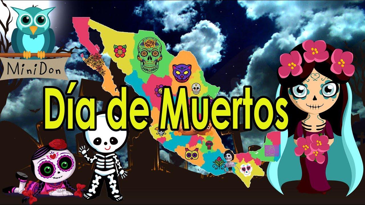 Día de Muertos para niños. ¿Qué es el día de muertos? ¿Cómo se celebra? Video Educativo para niños