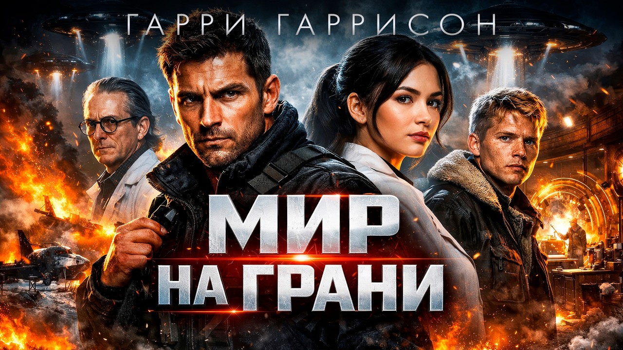 Последний шанс человечества спрятан во времени | Гарри Гаррисон - МИР НА ГРАНИ | Книга в Ухе