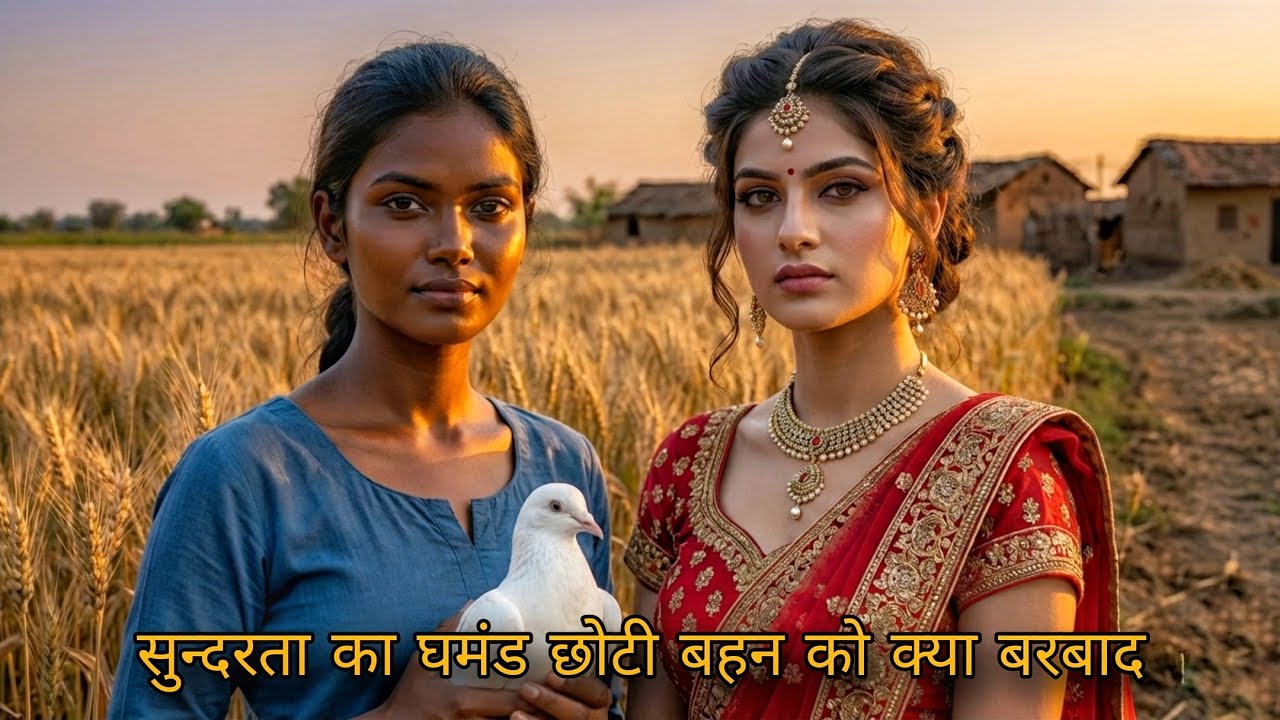 एक ही माँ की दो बेटियाँ: एक बनी रानी, दूसरी दाने को मोहताज | घमंडी बहन का भयानक अंजाम | Hindi Story