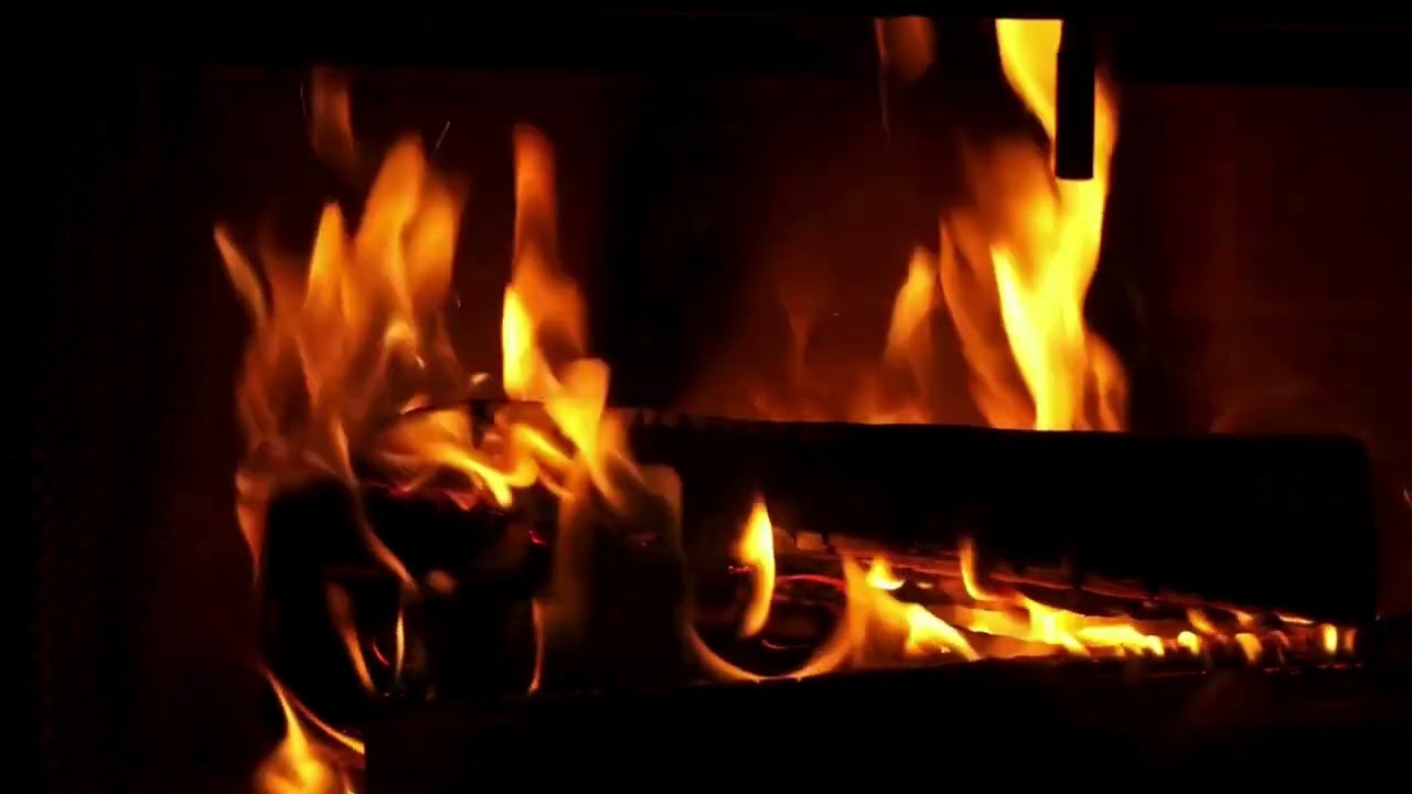 Crackling Fireplace Ambience 🔥| Pure Fire Sounds | Focus • Relax • Sleep | 1 Hour