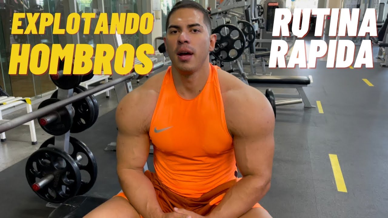 EXPLOTANDO HOMBROS/ RUTINA RÁPIDA